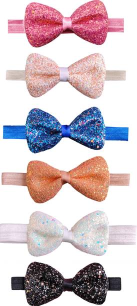 RosaStella 6PCS Fancy bow band Multicolor baby girls kids elastic hair accessories(STYEL-3) Hair Band