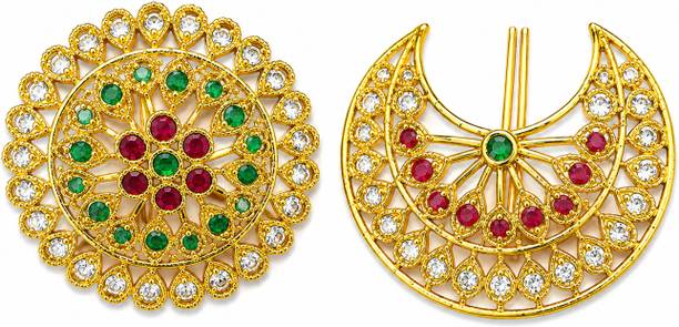 VidhuCollection Surya_Chandra-3 Hair Accessory Set
