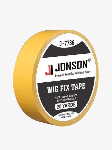 Relaxomate Double Sided Yellow Tape | Hair Wig Waterproof Tape Hair Accessory Set