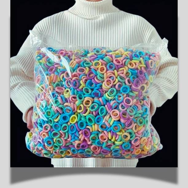 Lancia Mini Rubber Band, Hair Rubber Band for Kids, Rubber Band (Pack of 100) Rubber Band