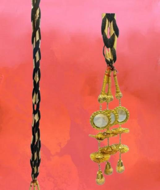 Carapace Hair Extensions For Women And Girl/Parandi Used As Braid/hairParandi For WomenC3 Hair Accessory Set