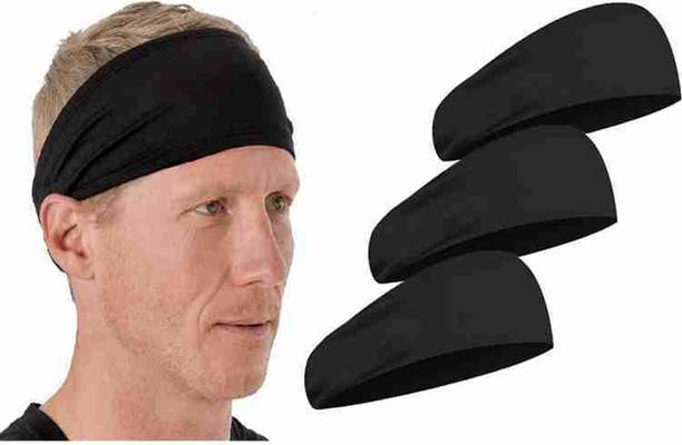 Caiuse Running Sweat Head Bands for Sports - Athletic Sweatbands Head Band