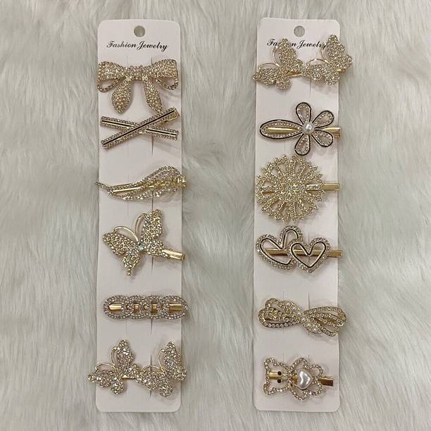 Krimik Fashion Elegant shaped for women 12 pcs Hair Pin