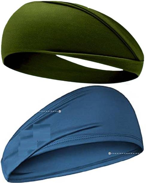 Bismaadh Men & Women Solid for Sports, Cycling, Walking, Exercise, Biking etc Head Band