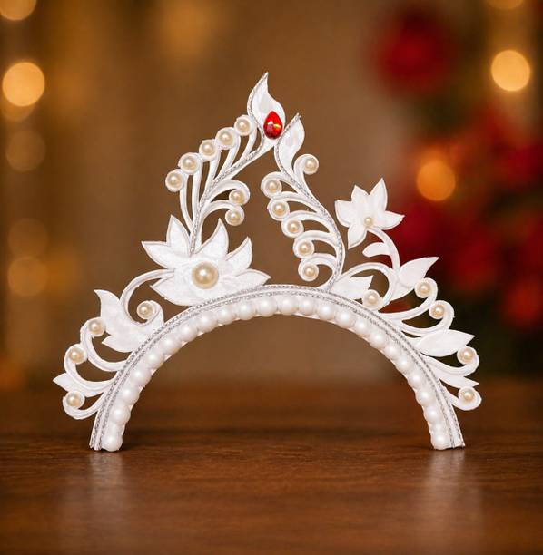 MONDAL DESIGNS BRIDAL MUKUT | BIYER MUKUIT | BRIDAL CROWN PREMIUM Hair Accessory Set