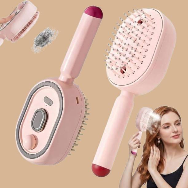 SamraSales Smart Soft Bristle Scalp Brush for Daily Hair Care Deluxe Hair Washing Massage Brush with Easy Grip Hair Straightener Brush