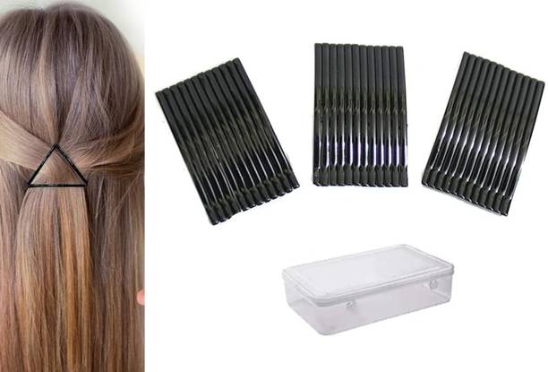 Fezzalo 40 Pcs Large Size Bobby Side Pin/ Hair pin/ Side Pin/ Hair Styling Accessories Hair Pin
