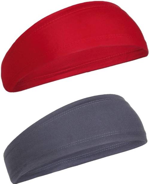 Bismaadh Men & Women Solid for Sports, Cycling, Walking, Exercise, Biking etc Head Band