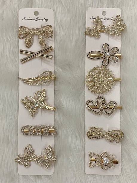 Krimik Fashion Elegant shaped for women 12 pcs Hair Pin