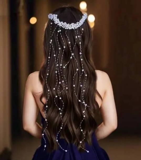 BHOOMI Latkan Tiara Hair Accessory Set