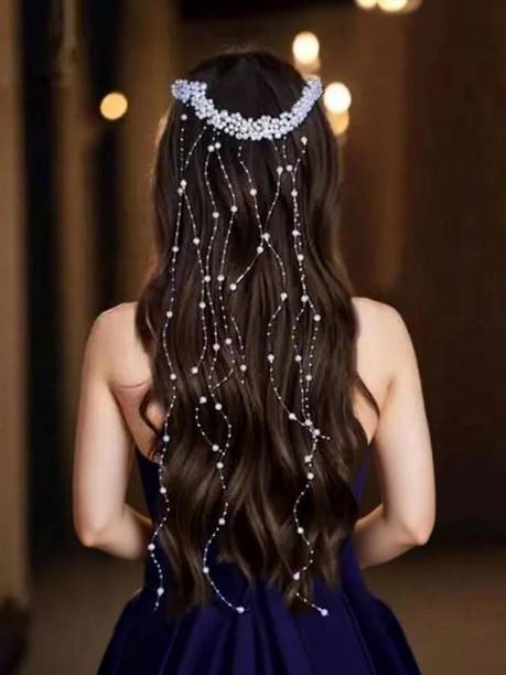 BHOOMI Latkan Tiara Hair Accessory Set
