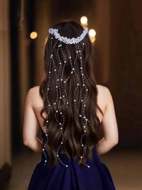 BHOOMI Latkan Tiara Hair Accessory Set