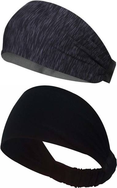 Bismaadh Men & Women Solid for Sports, Cycling, Walking, Exercise, Biking etc Head Band