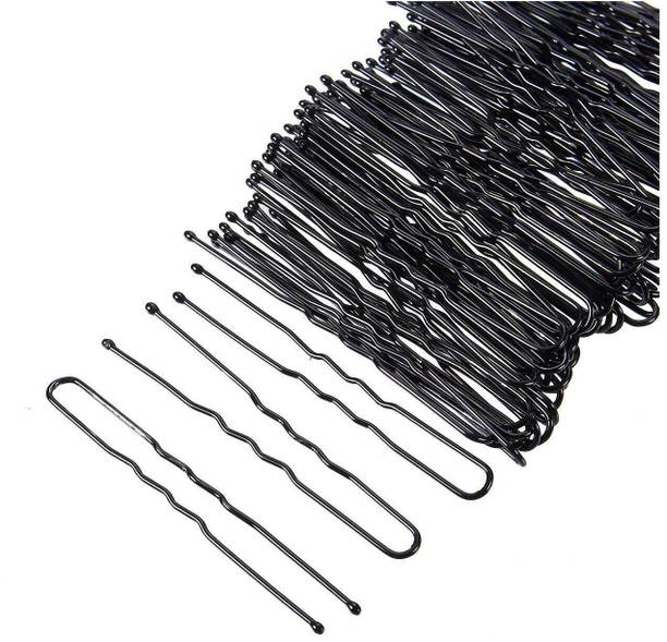 Tia Crafts 120 PCS U Pins Bobby Pins Hair Clips Women Hair Styling Black Hair Pin Hair Pin