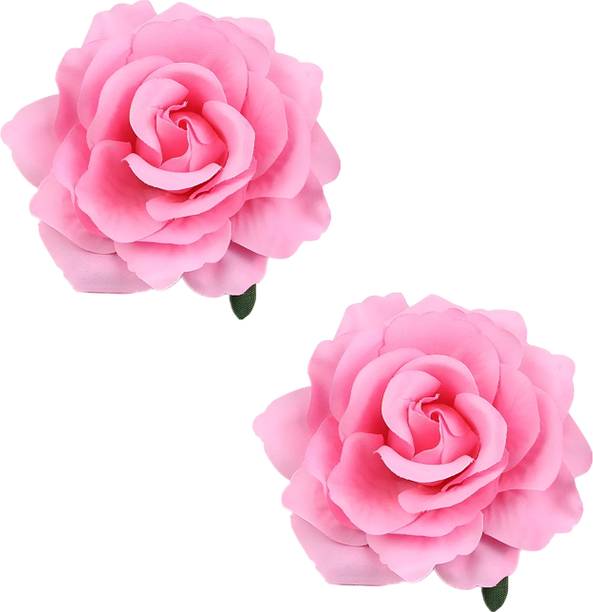 SYGA HairClip Flower Pink For Women Hair Clip