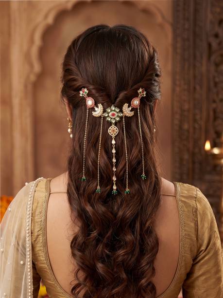 Twinsho Traditional Peacock Hair jewellery, Bridal Hair Accessories Hair Pin Hair Pin