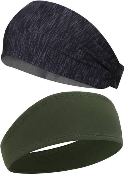 Bismaadh Men & Women Solid for Sports, Cycling, Walking, Exercise, Biking etc Head Band