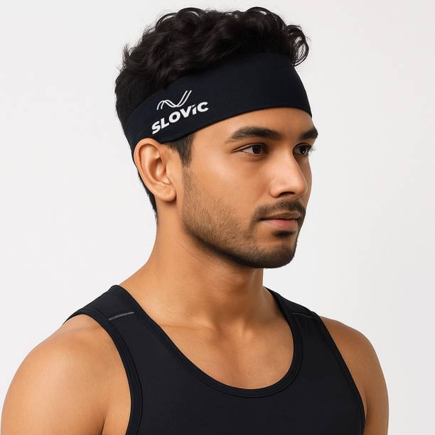 SLOVIC Sports Head Band for Men & Women | Sports & Sweat Band | Head Band