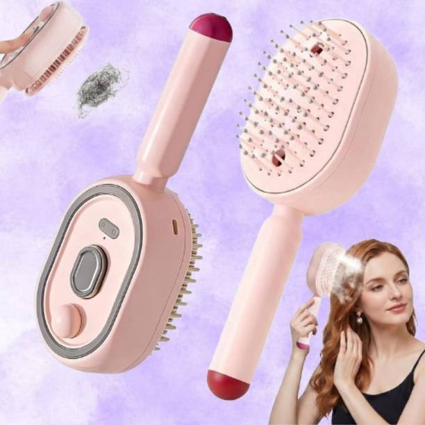 ARIHANTCART Compact Handheld Head Massage Brush for Scalp Cleaning Elegant Handheld Head Massage Brush for Shampoo Hair Straightener Brush