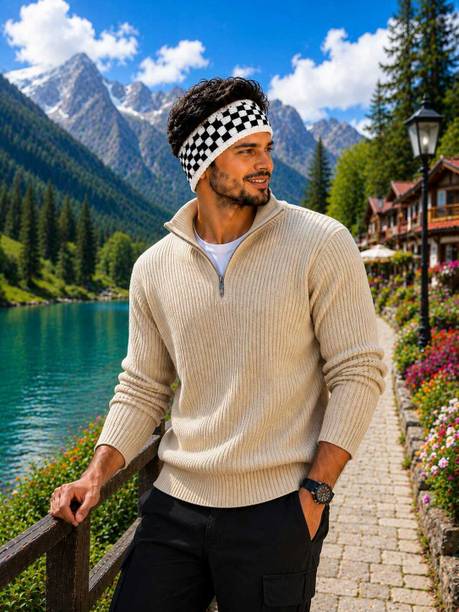 KinderTales Headband Woolen Knitted(IND*282) Winter For Men Head Band