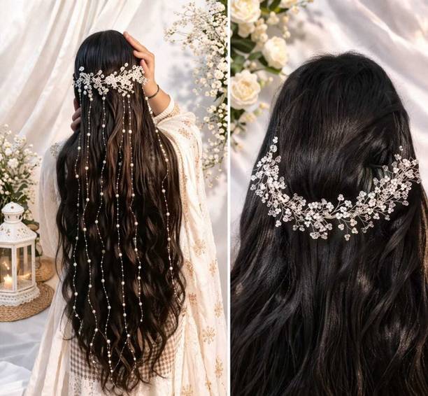 RREnterprises pearl hair vine Hair Accessory Set