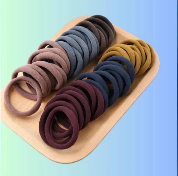 OMNI MART Multicolour Rubber Band For Women And Girls(Pack Of 30)Rubber band(Multicolour) Hair Band