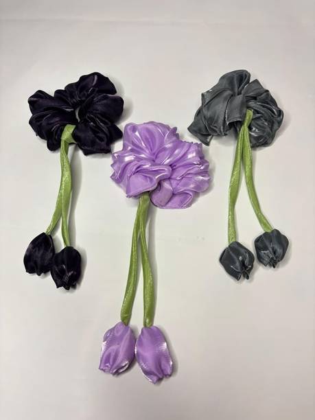 Fashionable scrunchies Tulip Scrunchie Hair Band