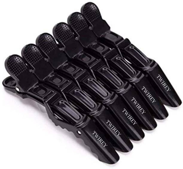 twirey Hair Sectioning Clamps Plastic Hair Grip Clips Cutting Clamps Styling Sectioning Clips Hairdressing Styling Hairpin Salon Styling Hair Clip