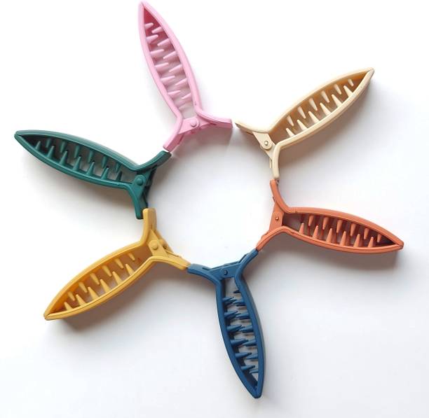 BIRDWARE medium size banana clip, mirchi pin, ponityle holder for women, hair clutchers Hair Clip