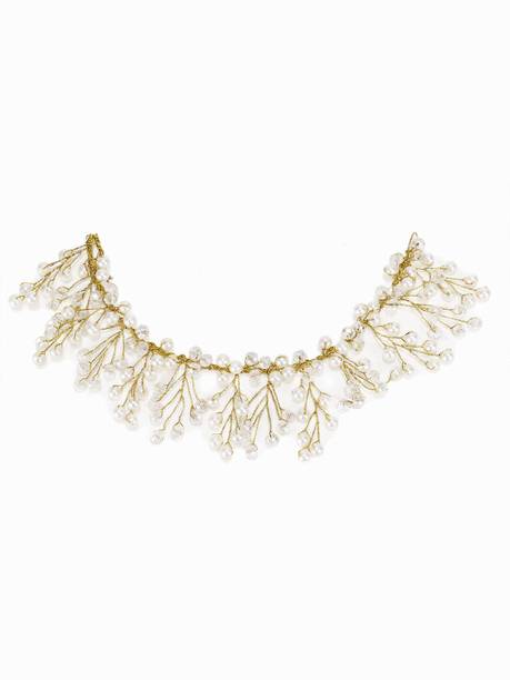 Krenoz Bridal Wedding Hair Pearl Bride Hairpin Crystal Hair Accessories for Women Hair Pin