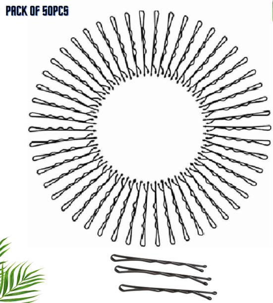 asfly Juda Pin Black Hair Pin Bun juda Bobby Hair pin Hair Accessory Set Hair Pin