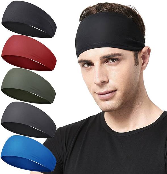 PAROPKAR Running Hiking Cycling Yoga Fitness Workout Unisex Hairband Head Band
