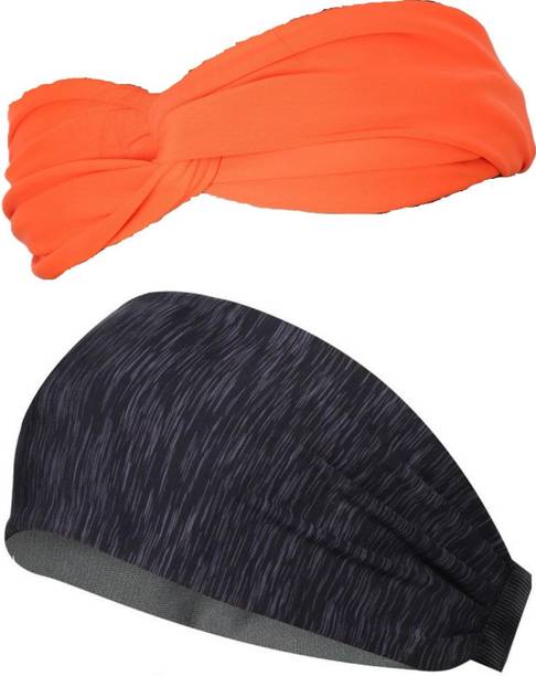 Bismaadh Men & Women Solid for Sports, Cycling, Walking, Exercise, Biking etc Head Band