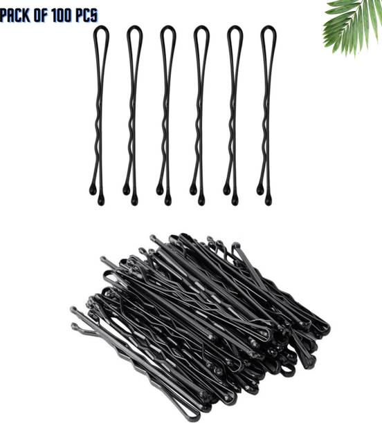 asfly Juda Pin Black Hair Pin Bun juda Bobby Hair pin Hair Accessory Set Hair Pin