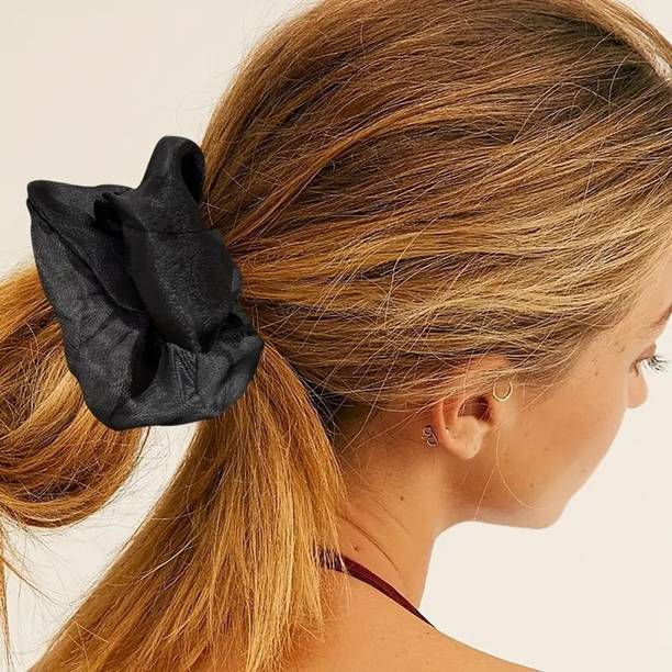 Misa Organza Scrunchies Tie Elastic Large Hair Set of 6 pcs Rubber Band Rubber Band