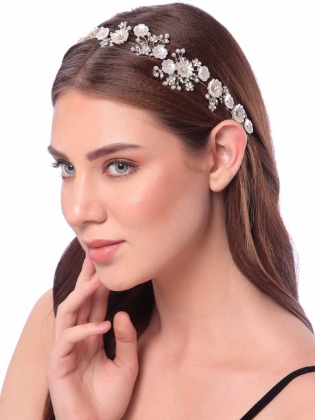 Vogue Hair Accessories Metal Hair Accessories Hair Clip For Women And Girls ( Shell Flower ) Hair Clip