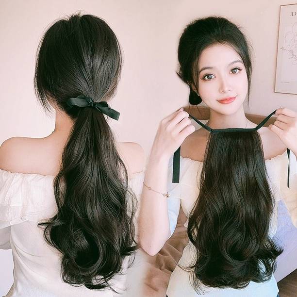 Alizz 10 INCH BEAUTIFUL INSTANT STYLE DRAWSTRING SHORT PONYTAIL ACCESSORY Hair Stamp