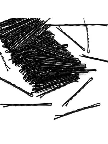 NIVO Black boby pins pack of 98 pc for girls and women. Hair Pin