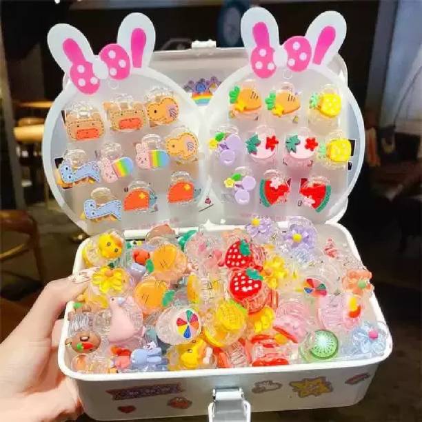 REALMARA 10 Pcs Cute Small Hair Claw Clips For Women & Girls (Multicolor) Hair Clip