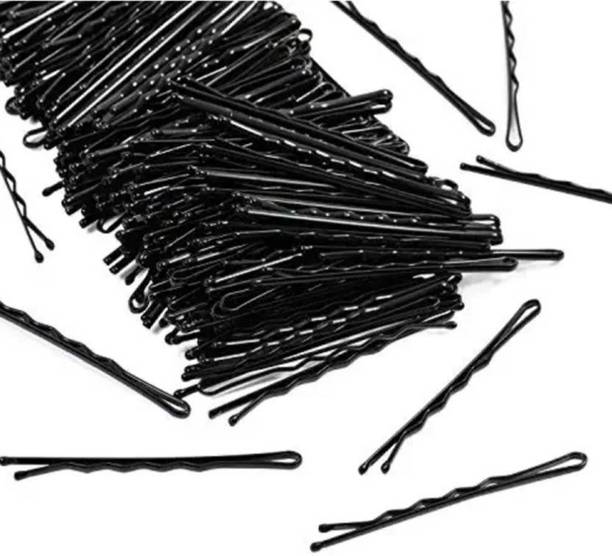निवो Black boby pins pack of 98 pc for girls and women.