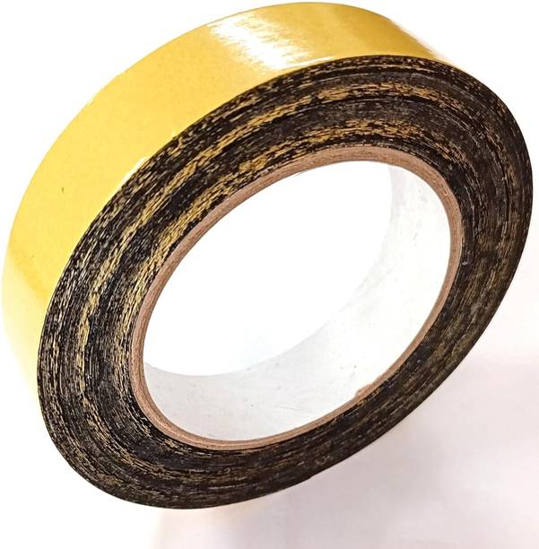 Relaxomate Black Yellow Hair Wig Tape - 20 Yards Hair Accessory Set