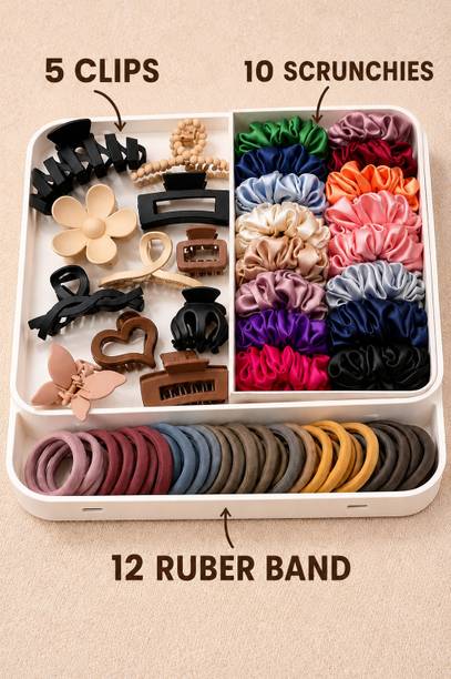Zenviora Hair Accessories Combo Pack Hair Accessory Set