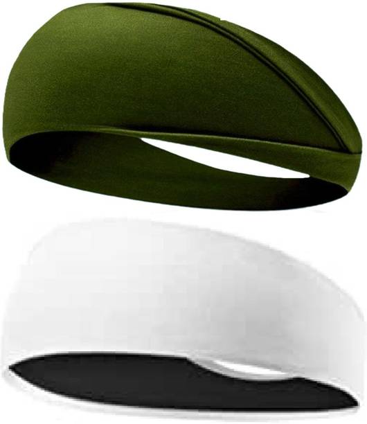 Bismaadh Men & Women Solid for Sports, Cycling, Walking, Exercise, Biking etc Head Band