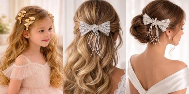Ikhodal Beautiful Elegant Hair Accessories for Women Girls Hair Accessory Set