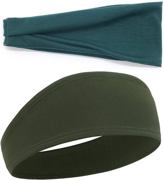 Bismaadh Men & Women Solid for Sports, Cycling, Walking, Exercise, Biking etc Head Band