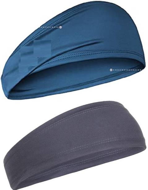 Bismaadh Men & Women Solid for Sports, Cycling, Walking, Exercise, Biking etc Head Band