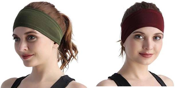 ARHAM DIAM Unisex Headbands for Men Women, Sweat Wicking Headbands for Sports Head Band Head Band