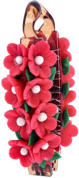 YOU & YOURS HAIR BANANA CLIP – HANDMADE FLOWER ACCESSORY Banana Clip