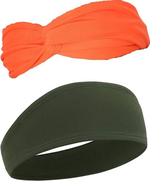 Bismaadh Men & Women Solid for Sports, Cycling, Walking, Exercise, Biking etc Head Band
