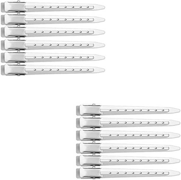 DELUXE Alloy Steel Hair Section Dividing Clip For Hairdressing Styling Accessories Hair Clip
